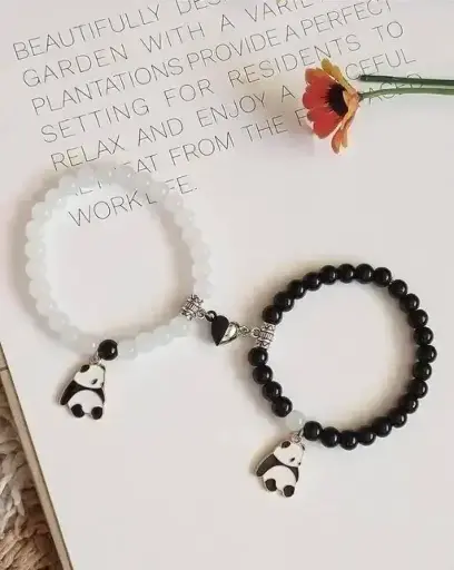 Panda couple Bracelet 